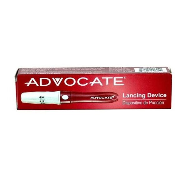 Advocate Lancing Device for checking Glucose Diabetes Levels